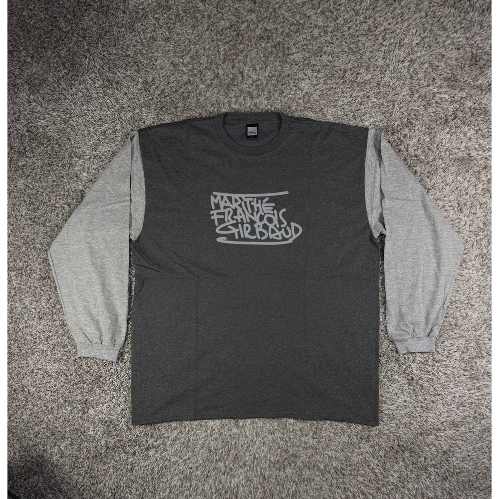 Vintage Marithé François Girbaud Graffiti Script Logo Long Sleeve XXL Y2K